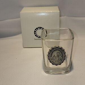 Large Smithsonian shot glass